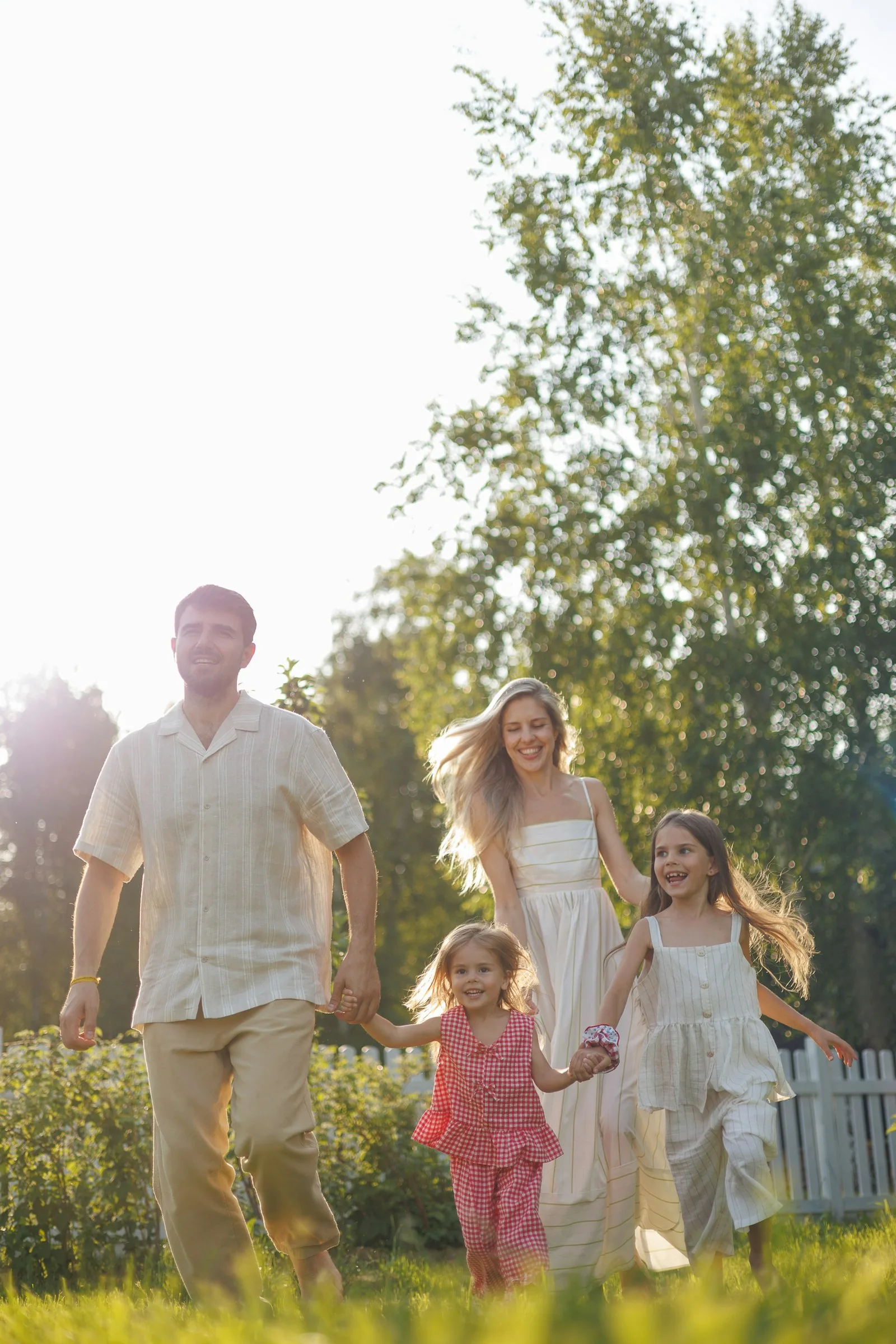 A family investing in their whole-body health