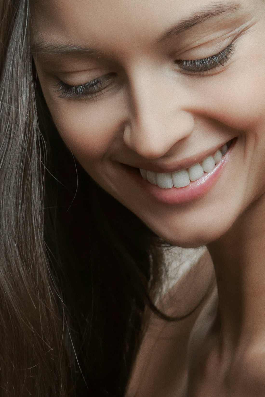 Bright natural smile